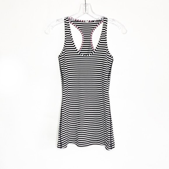 Lululemon Cool Racerback in Narrow Bold Stripe - Picture 6 of 8